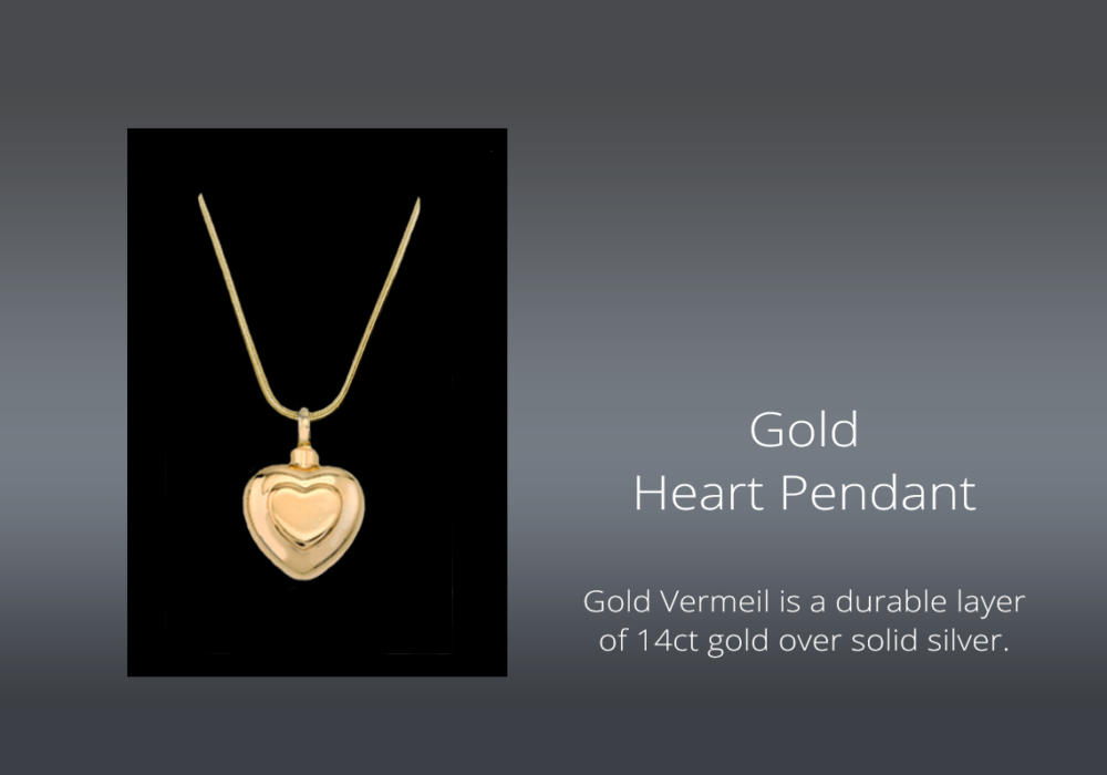 Gold Heart Pendant