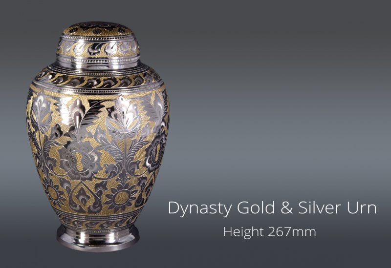 Dynasty Gold and Silver Urn