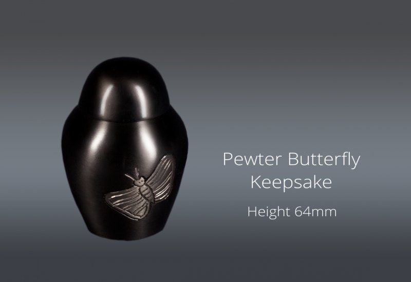 Pewter Butterfly Keepsake